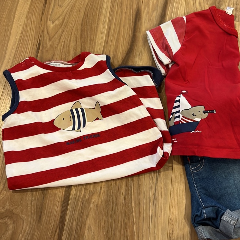 2 Shark outfits